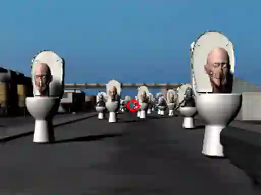 Žaidimas Hunt Skibidi Toilet internete