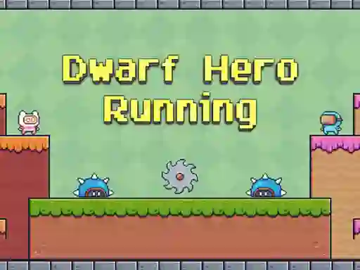 Žaidimas Dwarf Hero Running internete