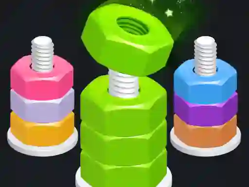 Žaidimas Nuts Puzzle: Color Sort internete