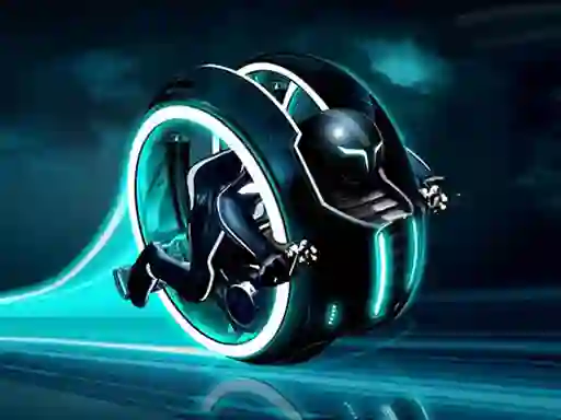Žaidimas Cyber Tron biker internete