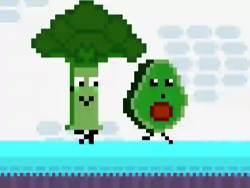 Žaidimas Cat Chef vs Fruits - 2 Player internete
