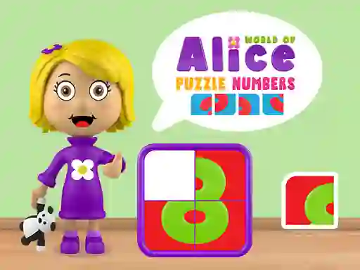 Žaidimas World of Alice Puzzle Numbers internete