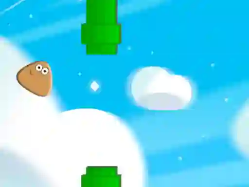Žaidimas Flappy Pou internete