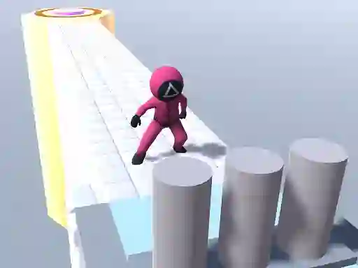 Žaidimas Squid Gamer Runner Obstacle internete