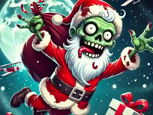Žaidimas Flappy Zombie Santa Christmas Game internete