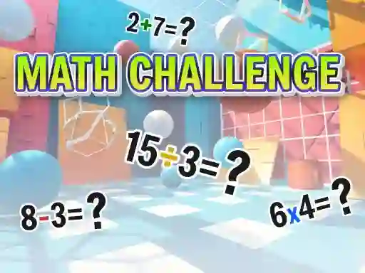 Žaidimas Math challenge internete