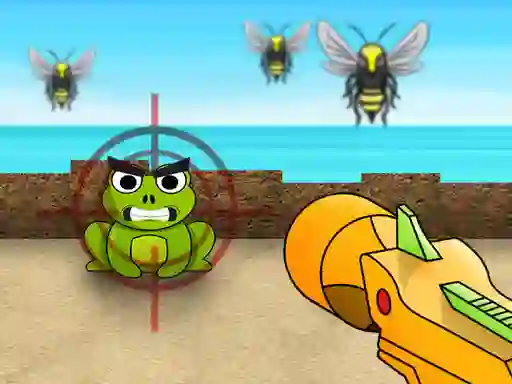 Žaidimas Bubble Gun Beach internete