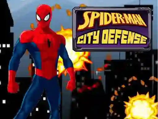 Žaidimas Spiderman City Defense internete
