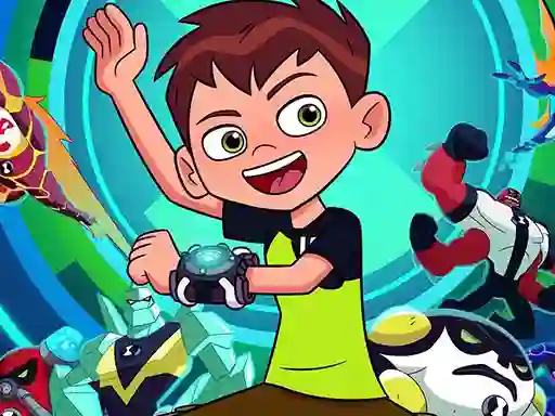 Žaidimas Ben 10 Adventure Time internete