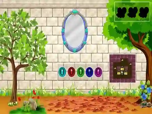 Žaidimas White Brick Backyard Escape internete