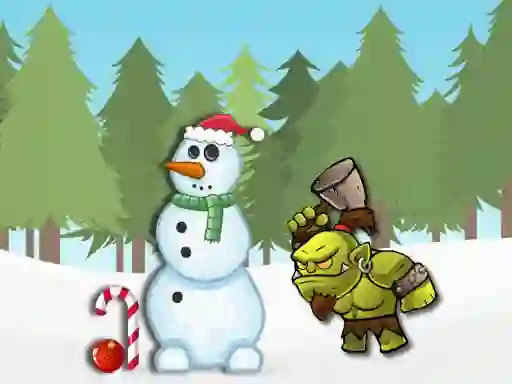 Žaidimas Running On Christmas internete