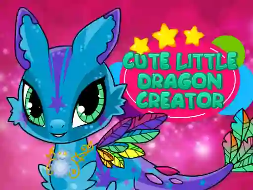 Žaidimas Cute Little Dragon Creator internete