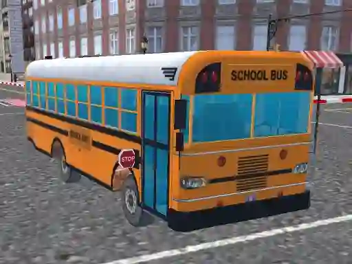 Žaidimas Bus School Park Driver internete