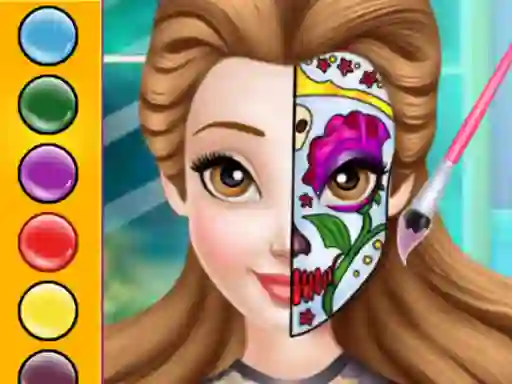 Žaidimas Princess Face Painting Trend internete