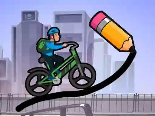 Žaidimas Draw The Bike Bridge internete