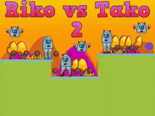Žaidimas Riko vs Tako 2 internete