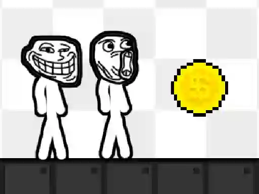 Žaidimas Troll Stick Face Escape internete