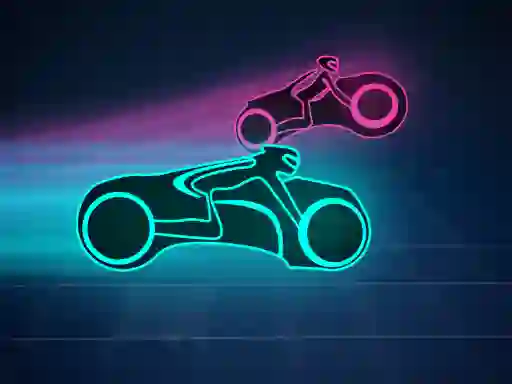 Žaidimas Neon Slither Sim internete