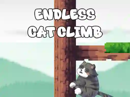 Žaidimas Endless Cat Climb internete