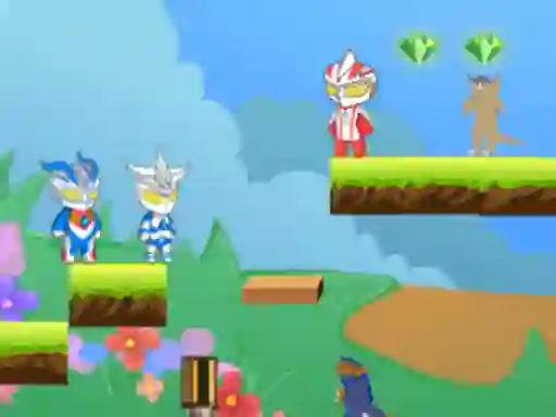 Žaidimas Ultraman Monster Island Adventure 2 internete