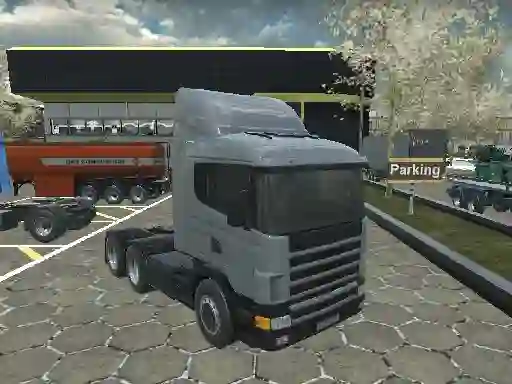 Žaidimas American 18 Wheeler Truck Sim internete