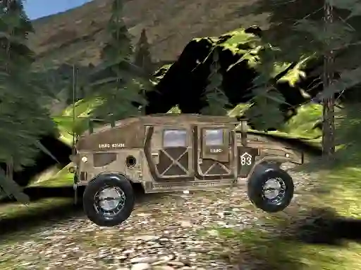 Žaidimas Humvee Offroad Sim internete
