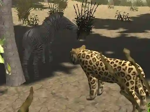 Žaidimas African Cheetah Hunting Simulator internete