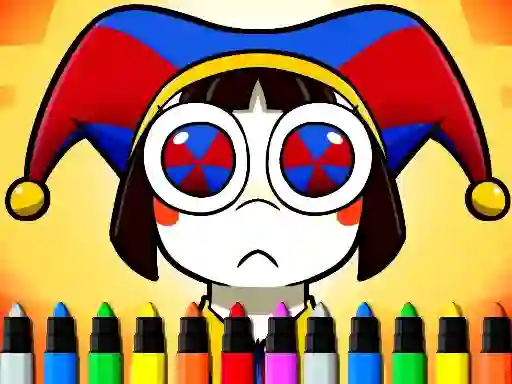 Žaidimas Digital Circus Coloring Adventure internete
