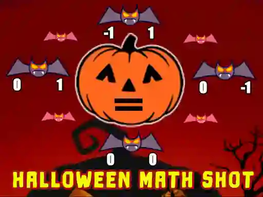 Žaidimas Halloween Math Shot internete