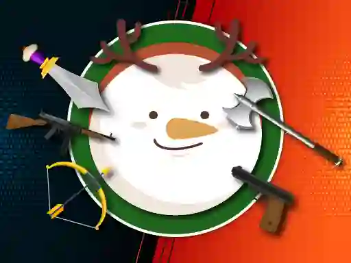 Žaidimas Kick The Snowman Xmas internete