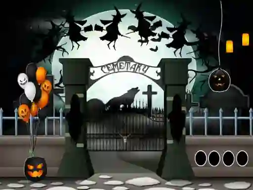 Žaidimas Halloween Cemetery Escape 2 internete