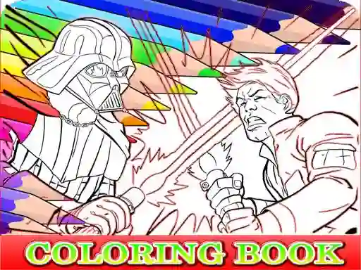 Žaidimas Coloring Book for Darth Vader internete