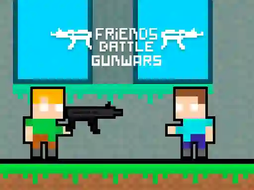 Žaidimas Friends Battle Gunwars internete