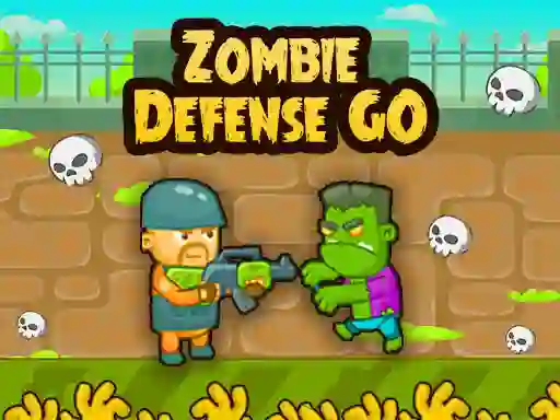 Žaidimas Zombie Defense GO internete