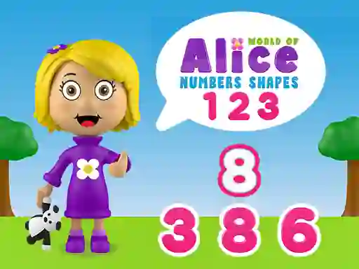 Žaidimas World of Alice Numbers Shapes internete