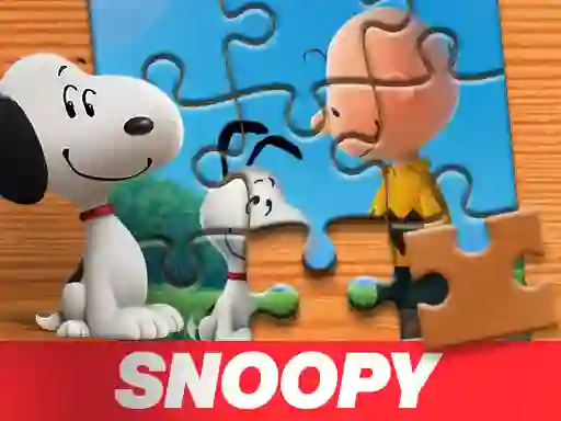 Žaidimas Snoopy Jigsaw Puzzle internete