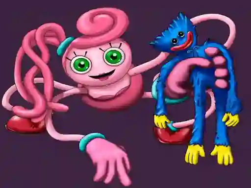 Žaidimas Mommy Stikman Vs Huggy Wuggy internete