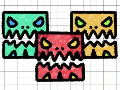 Žaidimas Geometry Dash Paper Note internete