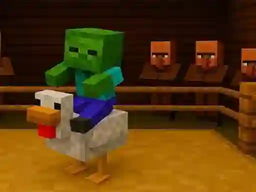 Žaidimas Chicken Jockey hidden lava chicken internete