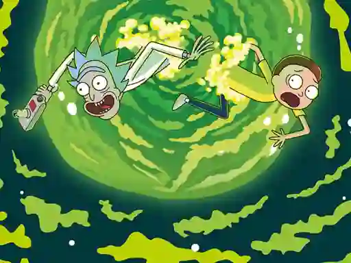 Žaidimas Rick And Morty Hidden internete