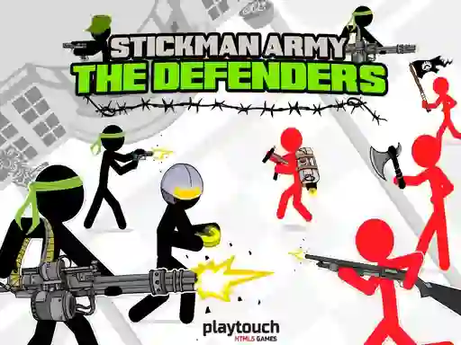 Žaidimas Stickman Army: The Defenders internete