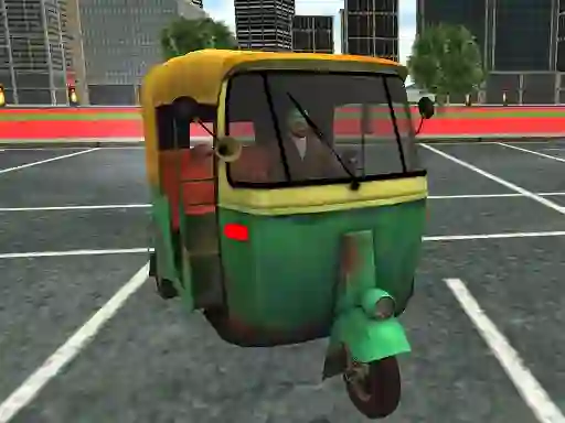 Žaidimas TukTuk Rickshaw City Driving Sim internete