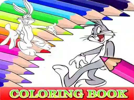Žaidimas Coloring Book for Bugs Bunny internete