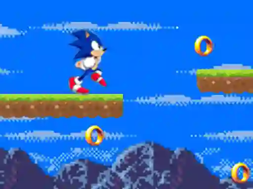 Žaidimas Sonic Mobile internete