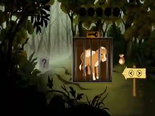 Žaidimas Cow Calf Escape internete