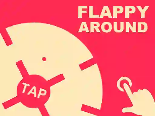 Žaidimas Flappy Around internete