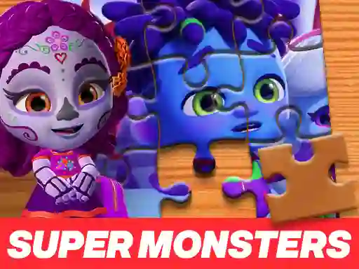 Žaidimas Super Monsters Jigsaw Puzzle internete