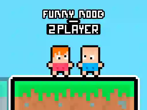 Žaidimas Funny Noob 2 Player internete