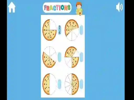 Žaidimas Fractions internete