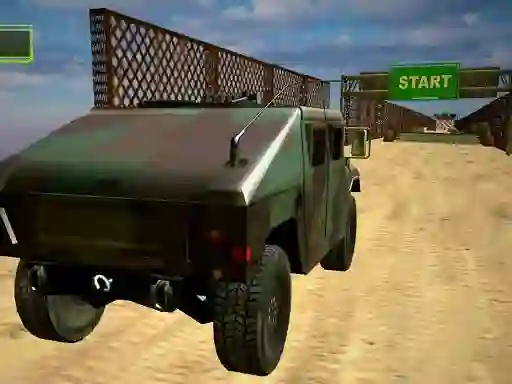 Žaidimas Military Vehicle Driving Simulation internete